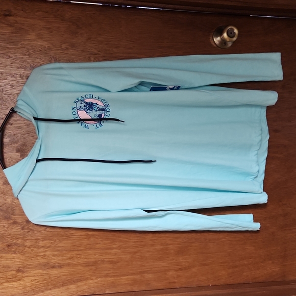 surf style Tops - Ft. Walton Beach Hooded long sleeve top